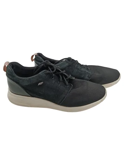 Geox Damen Sneaker Low Gr. 40 Schwarz Casual Sportschuhe