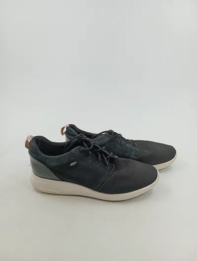 Geox Damen Sneaker Low Gr. 40 Schwarz Casual Sportschuhe