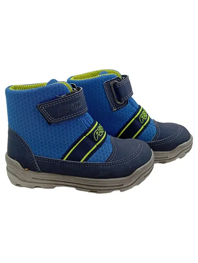 RICOSTA Pepino Kinder Schneestiefel Jungen Gr. 25 Blau Outdoor Klettverschluss