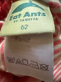Eat Ants by Sanetta Baby Hose Mädchen Gr. 62 pink gestreift Baumwolle 4