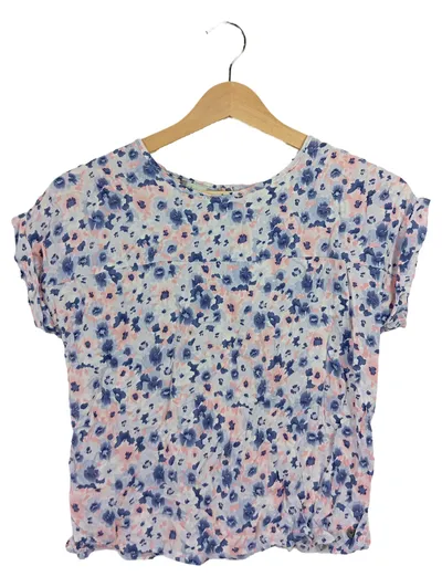 Eat Ants Kinder T-Shirt Kurzarm Blumenmuster Gr. 152 Mehrfarbig Casual