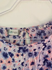 Eat Ants Kinder T-Shirt Kurzarm Blumenmuster Gr. 152 Mehrfarbig Casual 7
