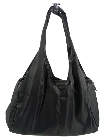 About You Reisetasche Schwarz Polyester Sporttasche Weekender Damen 47cm