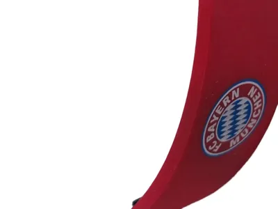FC Bayern München Armband Rot Logo Fanartikel Fussball Unisex