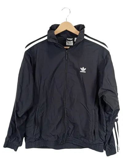 Adidas Originals Trainingsjacke Damen Gr. 36/S Schwarz 3-Streifen