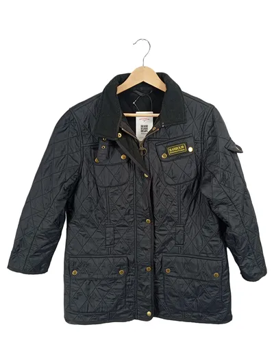 Barbour International Steppjacke Damen Gr. 42 Schwarz Casual Outdoor