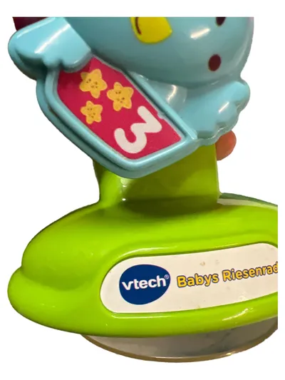 VTech Baby Rasselrad Mehrfarbig Tierkopf ab 6 Monate Spielzeug