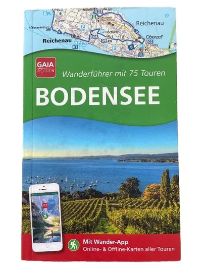 Wanderführer Bodensee GAIA REISEN 75 Touren mit Wander-App Reiseführer
