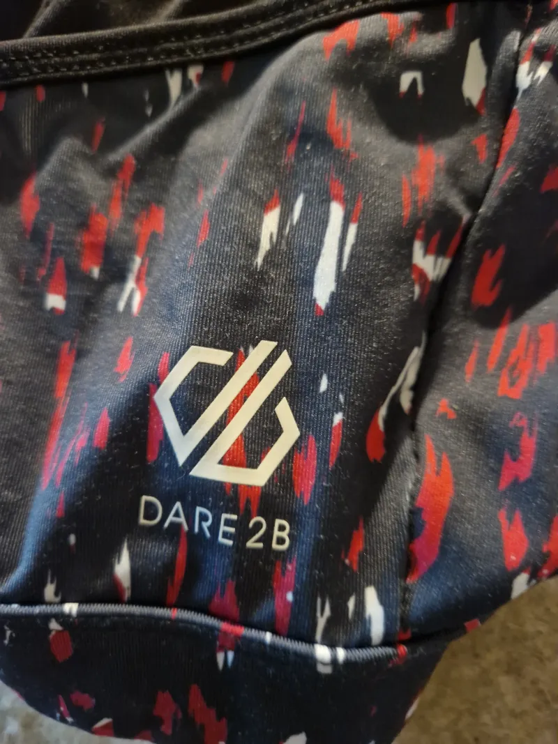Dare 2b Damen Sport BH Grau Pink Abstrakt Muster Gr. M Fitness 2
