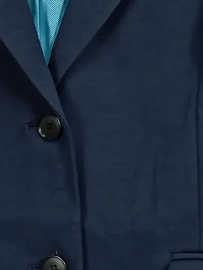 DRYKORN Damen Sakko Blazer Business Gr. 44 Blau Langarm