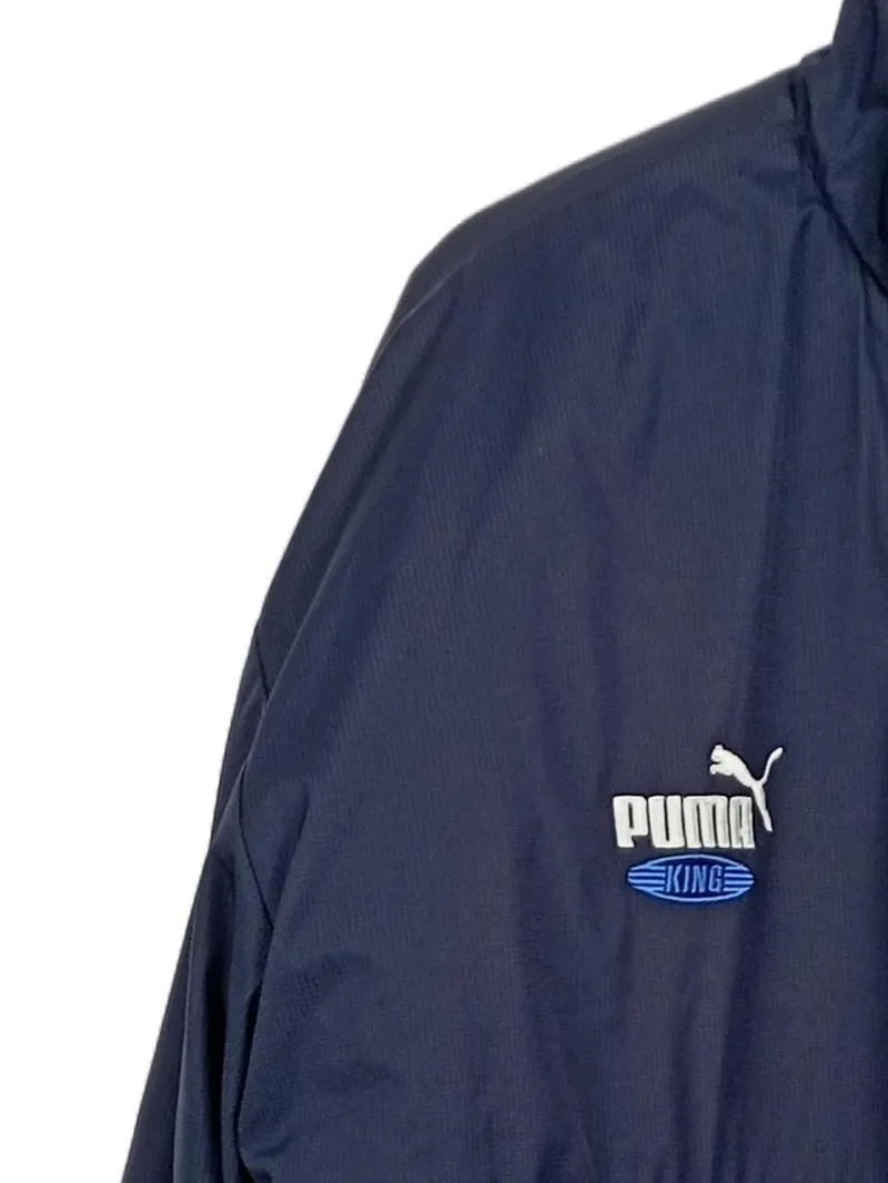 PUMA King Trainingsjacke Wendejacke Herren Gr. 2XL Blau Sportjacke 5