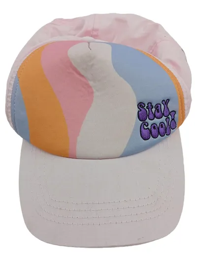 YIGGA Baseball Cap Kinder Rosa Gr. 54/56 Casual mit Schriftzug