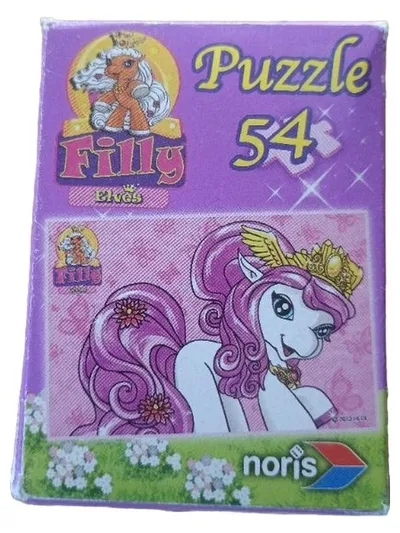 Noris Filly Elves Puzzle 54 Teile Einhorn Pony Kinderpuzzle NEU