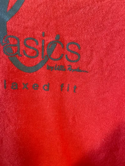 Ulla Popken Damen T-Shirt Gr. 60/5XL Rot Basic V-Ausschnitt Relaxed Fit