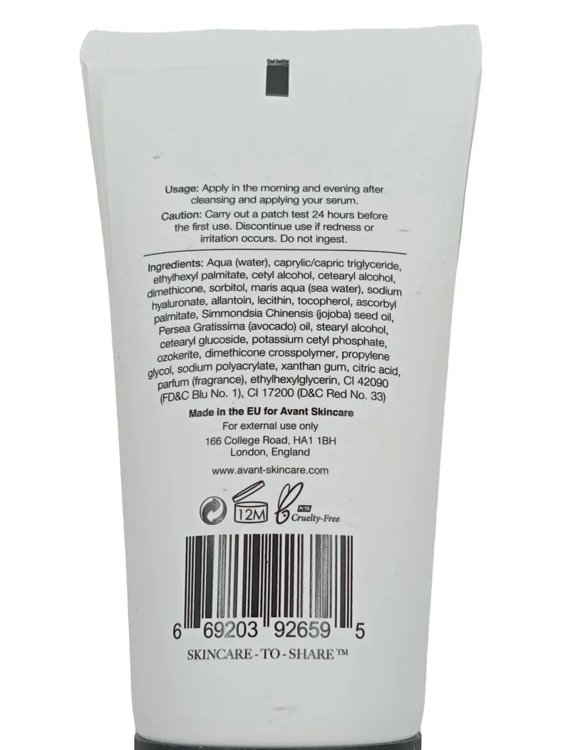 Avant Supreme Hyaluronsäure Antioxidans DUO Feuchtigkeitscreme 50ml Damen 5
