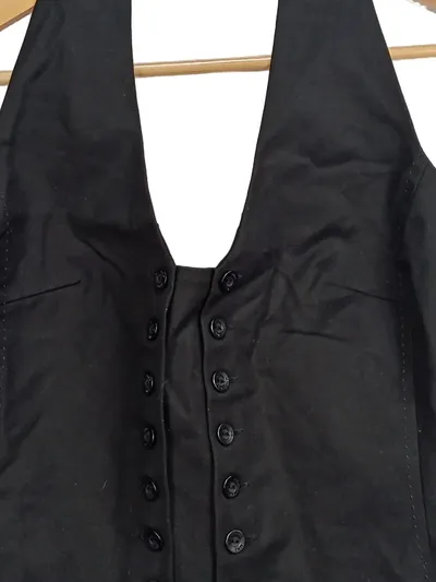 mng Damen Anzugweste Gr. 40/L Schwarz Elegant Business Weste