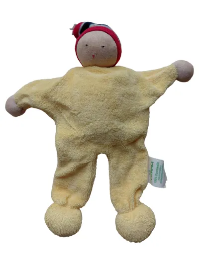ALANA Baby Kuscheltier Stofftier Gelb Uni 24 cm Höhe