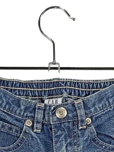 Baby Gap Mädchen Jeans Hose Bootcut Blumenstickerei Gr. 12-18 Monate