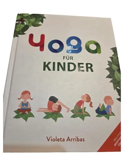 Ben & Mila Yoga für Kinder Activity Buch Farbenfroh Kind