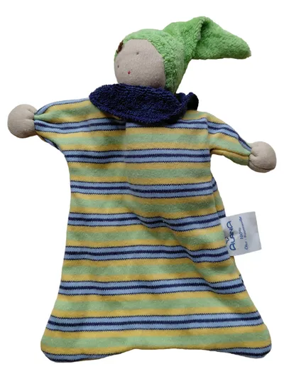 ALANA Wichtel Handpuppe Märchen Zwerg Stofftier 19x28 cm Mehrfarbig
