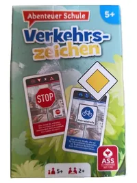 ASS Altenburger Verkehrszeichen Quartett Abenteuer Schule Kartenspiel ab 5 1