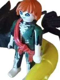 Playmobil Skelett mit Skorpion Totenkopf Figur Set Zubehör komplett 3