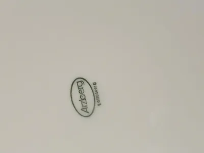 Arzberg Konfektschale Porzellan Weiß 20,5 cm Klassisch Uni Alltag