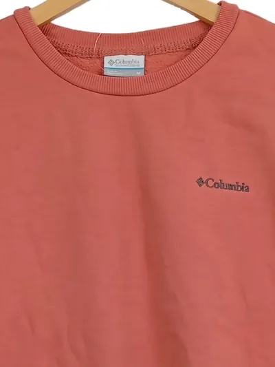Columbia Sweatshirt Damen Pullover Gr. 38/M Orange Casual Sportlich
