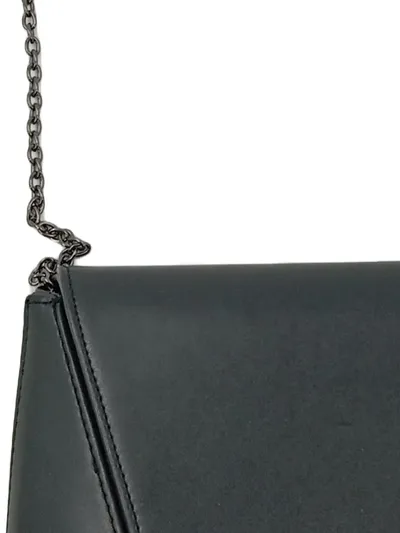 Buffalo Clutch Damen Schwarz Elegant Modern mit Kette