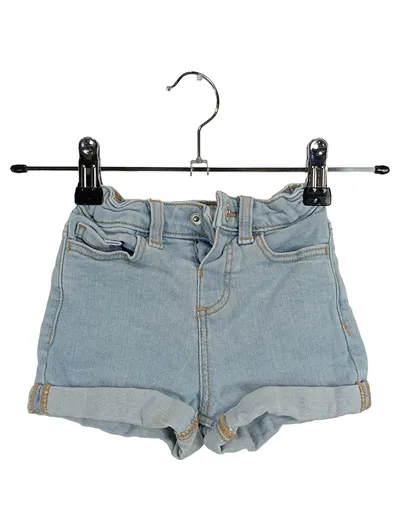 MNG Jeans Shorts Mädchen Blau Gr. 86 Casual Kinder Sommer Hose