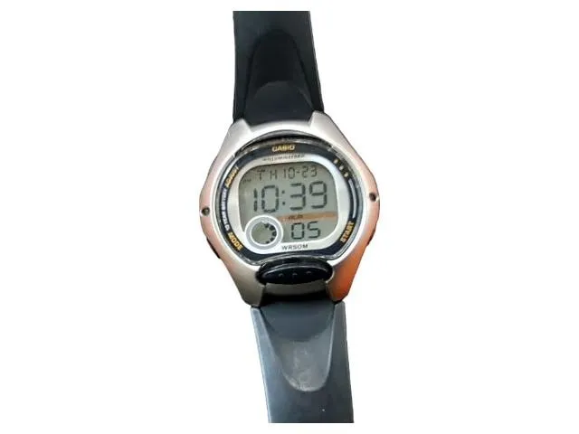 Casio Illuminator WR50M Sportuhr Digitaluhr Herren Damen Schwarz Kunststoff 3