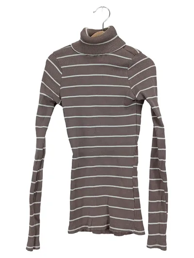 everme Damen Rollkragenpullover gestreift Gr. S