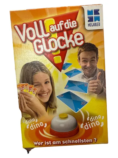 Megableu Kartenspiel Voll auf die Glocke Familienspiel Schnelligkeit