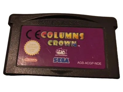 SEGA Columns Crown Game Boy Advance GBA Puzzle Spiel Klassiker