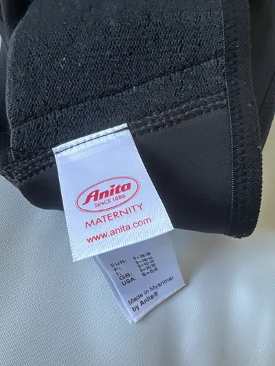Anita Maternity Schwangerschafts-Slip Unterhose Gr. 36/38 S Schwarz