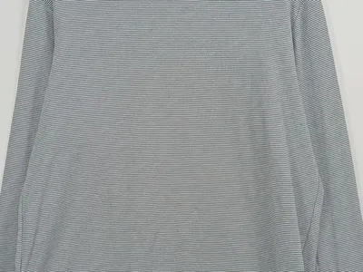 Batallata Herren Langarmshirt Gestreift Blau Gr. XL Casual