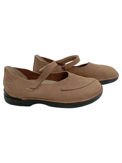 Loints of Holland Sandaletten Damen Schuhe Gr. 38 Beige Komfortabel
