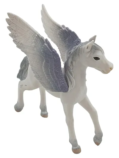 Schleich Pegasus Fohlen Spielfigur Weiß Lila Flügel Fantasy Bayala