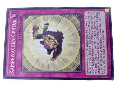 Konami Yu-Gi-Oh! Sammelkarte Kampfwachen-Geheul Lila Monster