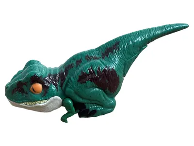 Mattel Jurassic World Echo Velociraptor Schleich Figur Grün 18cm