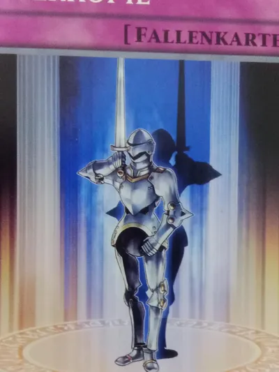 Konami Yu-Gi-Oh! Sammelkarte Ritterkopie Fallenkarte