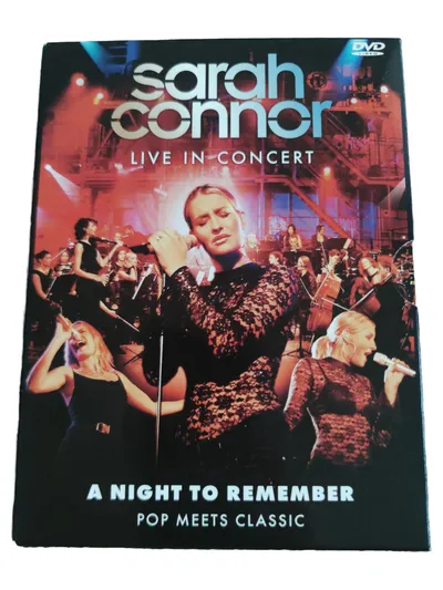 Sarah Connor Live in Concert DVD A Night to Remember Pop Klassik