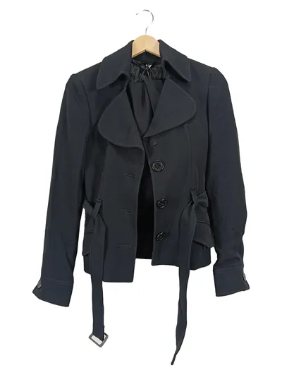 LIU JO Damen Blazer Business Schwarz Gr. 40 (L) Viskose Jacke