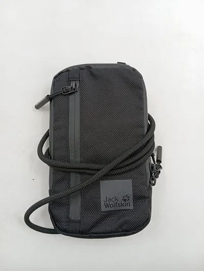 Jack Wolfskin Kulturtasche Kulturbeutel Schwarz Polyester Praktisch