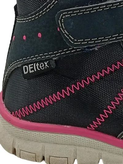CORINA Kinder Schneestiefel Mädchen Grau Gr. 25 Winterstiefel DELtex