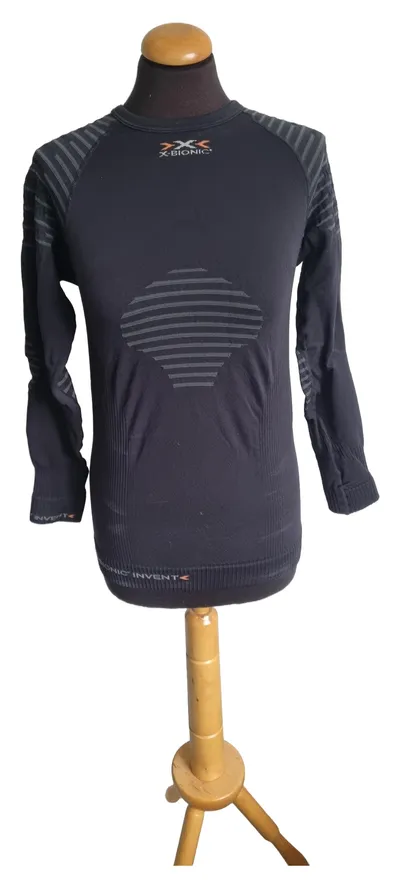 X-Bionic Damen Funktionsshirt Sport Shirt Schwarz Gr. 36/S