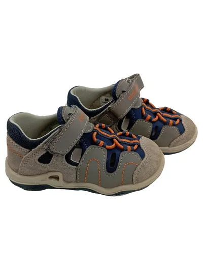elefanten Outdoorsandalen Kinder Gr. 23 Klettverschluss Leder Mehrfarbig