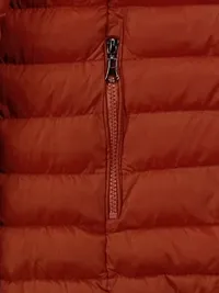 APELONE IT SRLS Damen Steppjacke Winterjacke Gr. 40/L Orange Casual Outdoor 4