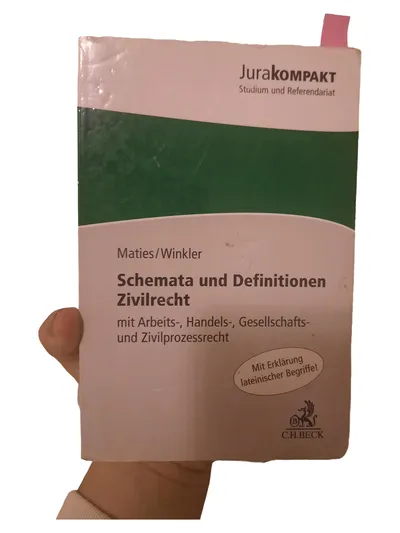 C.H.Beck JuraKompakt Schemata Definitionen Zivilrecht Arbeitsrecht Gesetzbuch