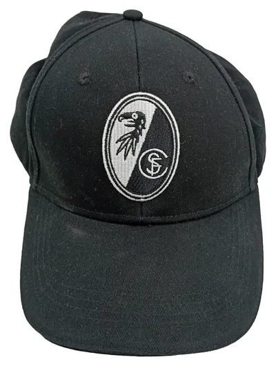 SC Freiburg Cap Basecap Schwarz Logo Fanartikel Mütze Fußball Kappe